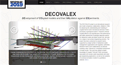 Desktop Screenshot of decovalex.org